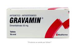 Gravamin 50mg Tabletas