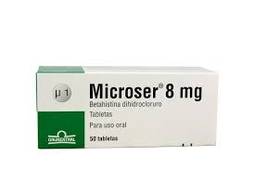 Microser 8mg Tabletas