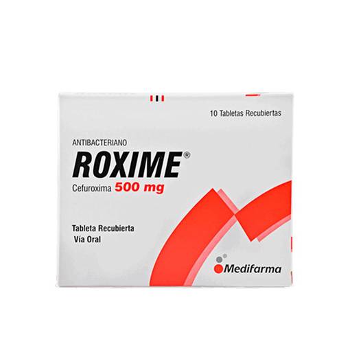 Roxime 500mg Tabletas Recubiertas