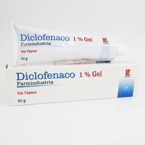 Diclofenaco 1 Gel Farmindustria Tubo 50 g